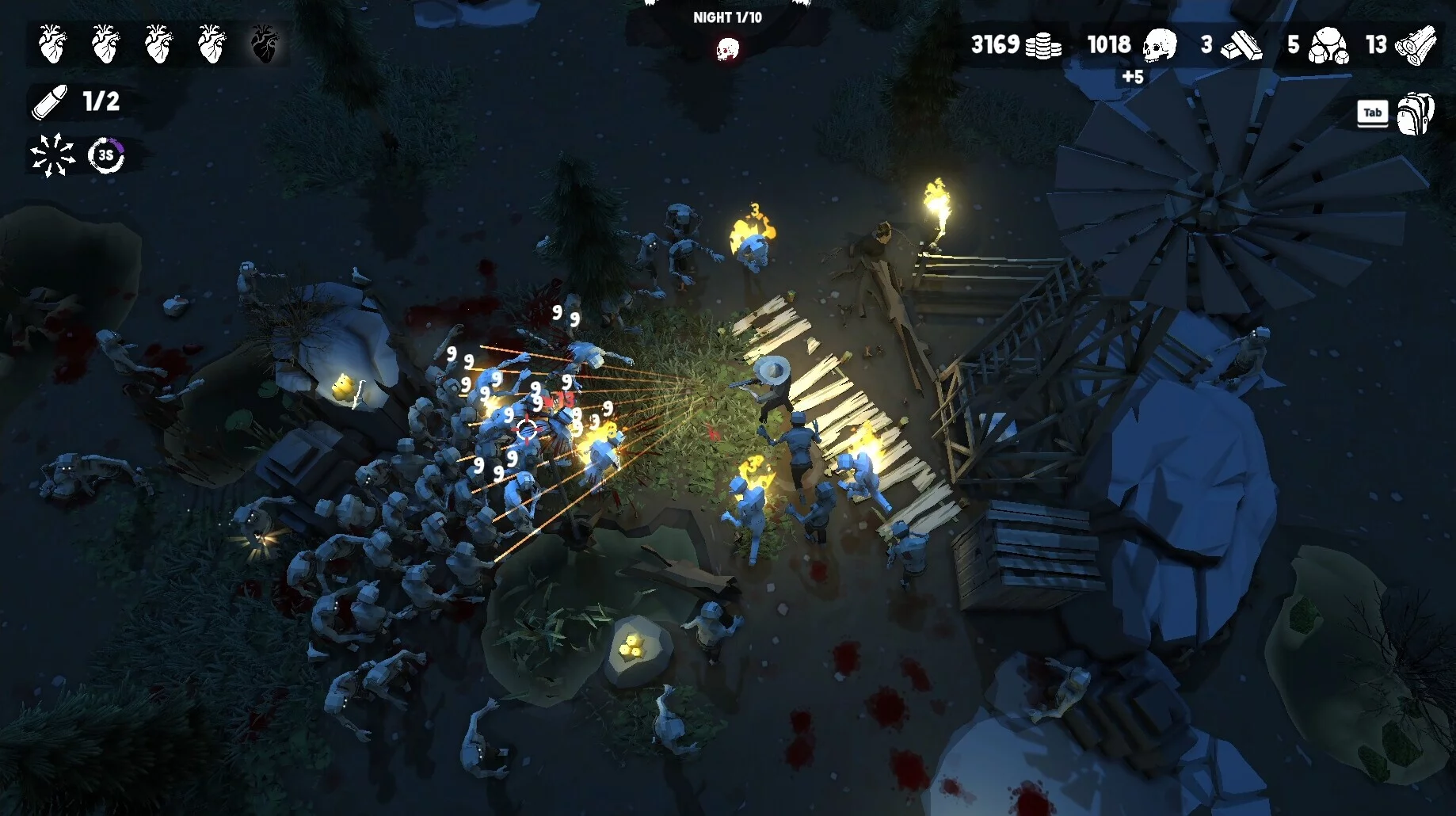 Изображение игры: Graveyard Gunslingers