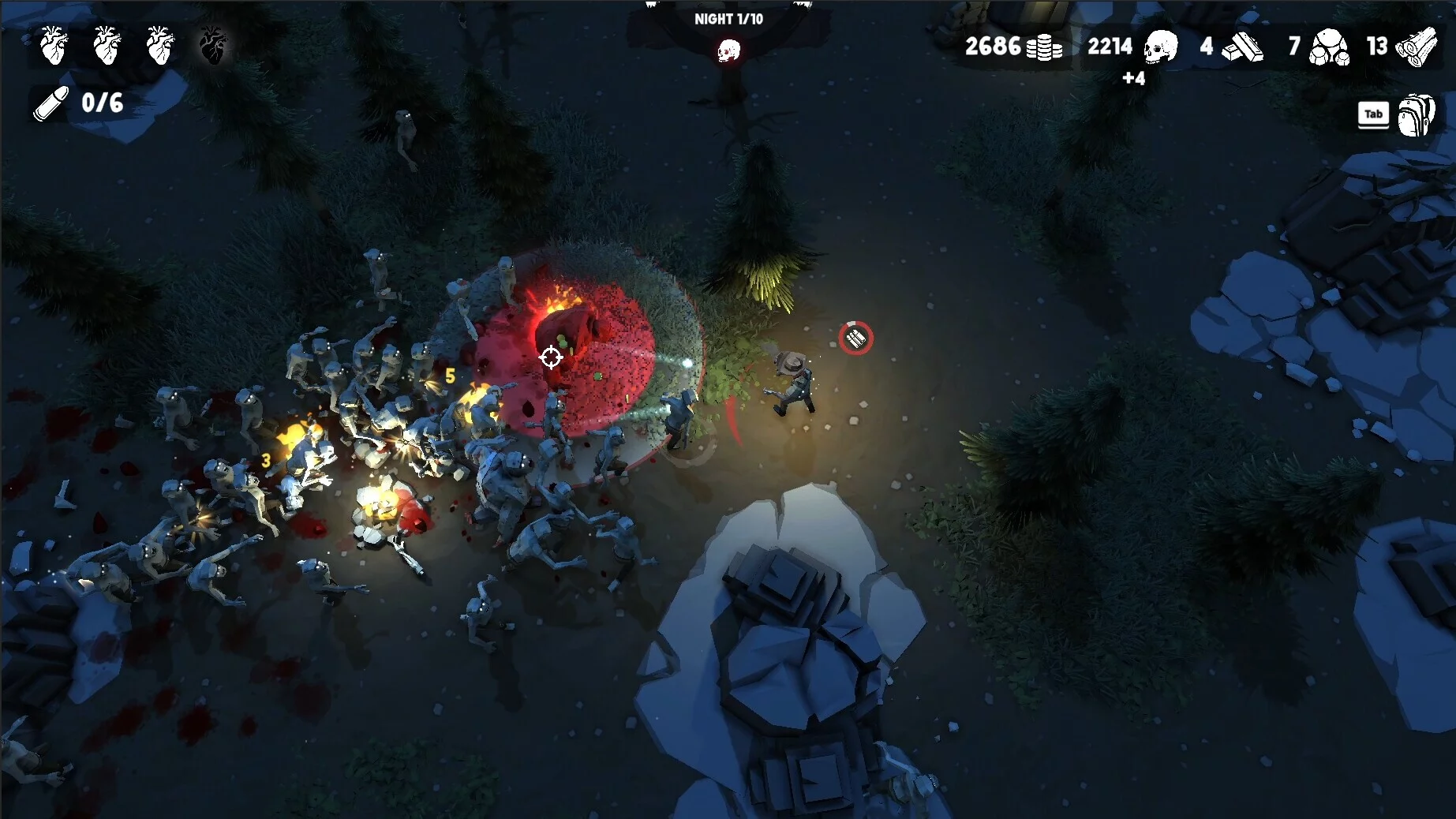 Изображение игры: Graveyard Gunslingers