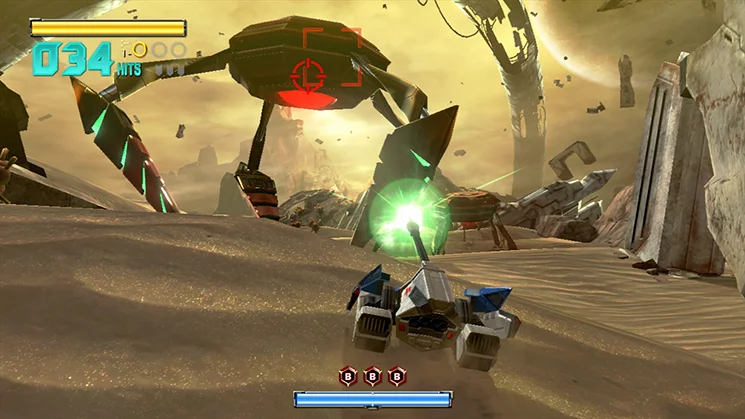Изображение игры: Star Fox Zero