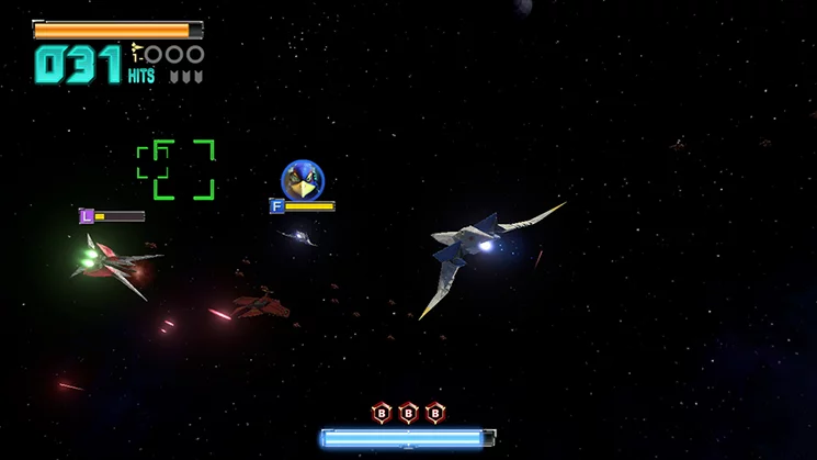 Изображение игры: Star Fox Zero