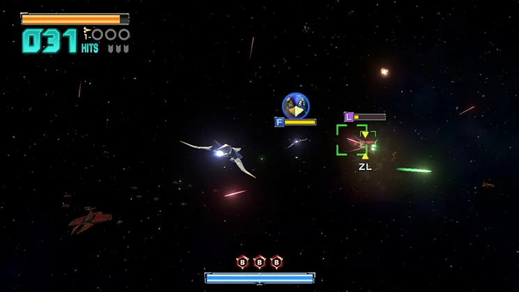 Изображение игры: Star Fox Zero