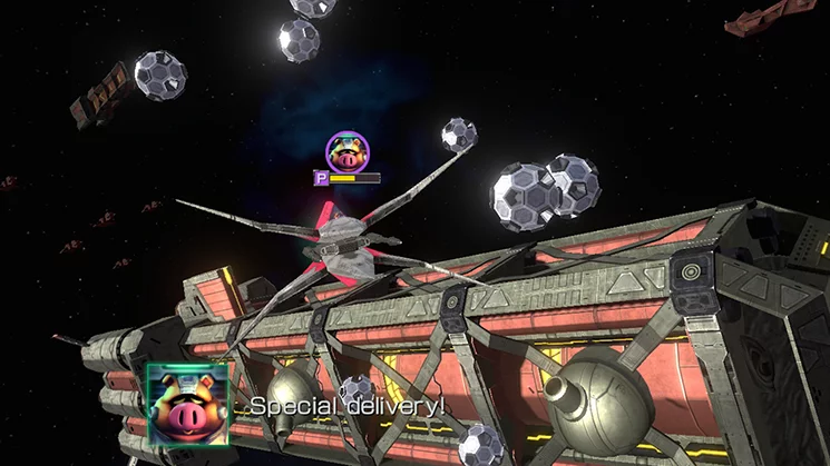 Изображение игры: Star Fox Zero