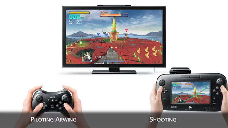 Изображение игры: Star Fox Zero