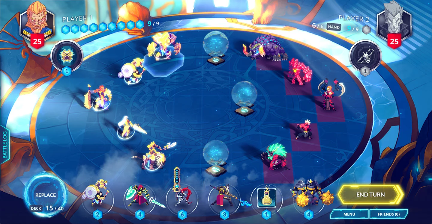 Изображение игры: Duelyst