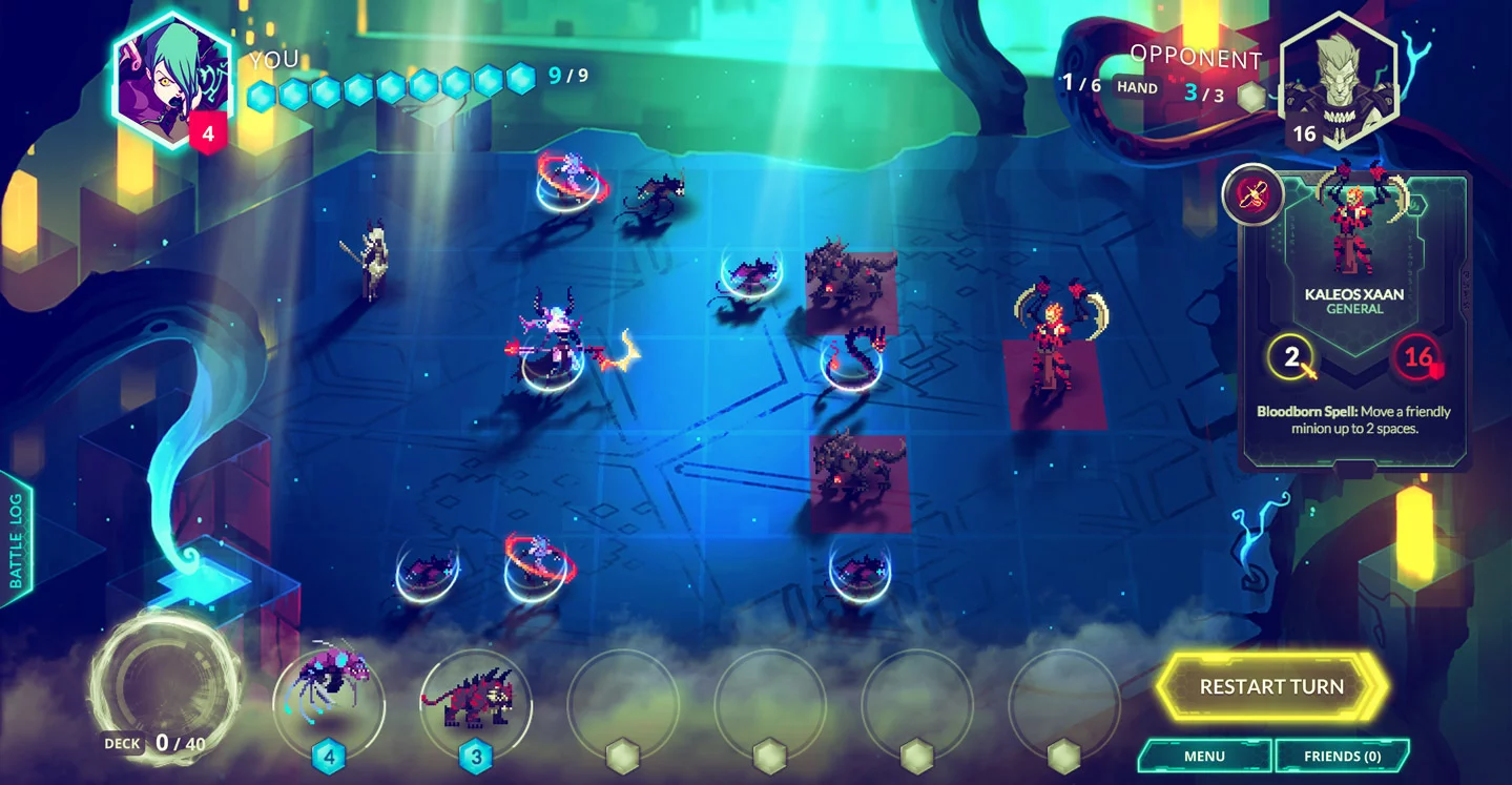 Изображение игры: Duelyst