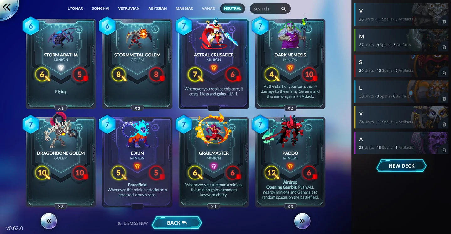 Изображение игры: Duelyst