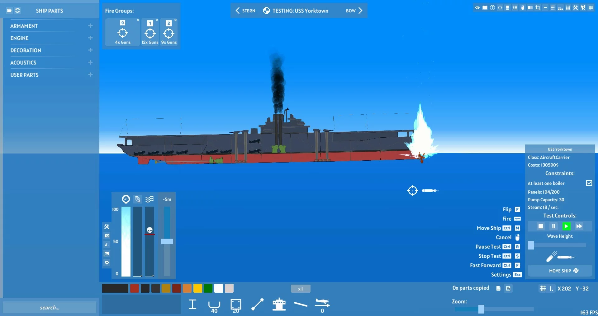 Изображение игры: SHIPS AT WAR