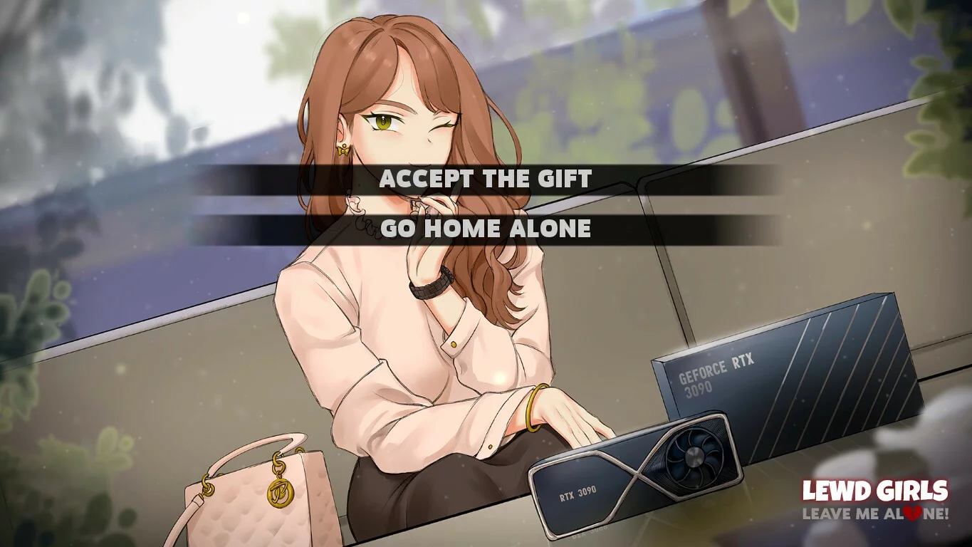 Изображение игры: Lewd Girls, Leave Me Alone! I Just Want to Play Video Games and Watch Anime! - Hentai Edition
