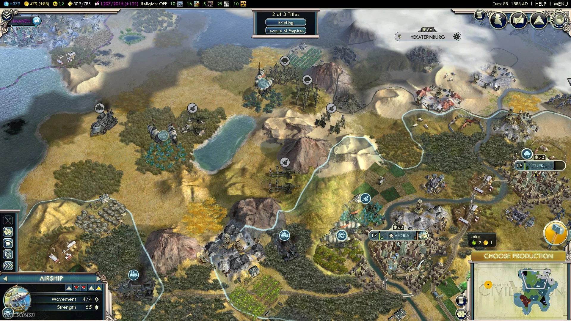 Изображение игры: Sid Meier's Civilization V: Gods & Kings