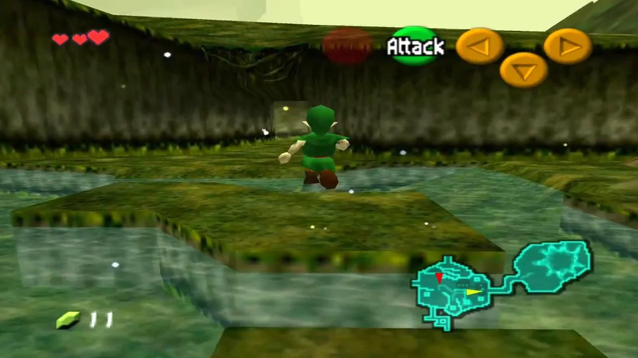 Изображение игры: The Legend of Zelda: Ocarina of Time / Master Quest