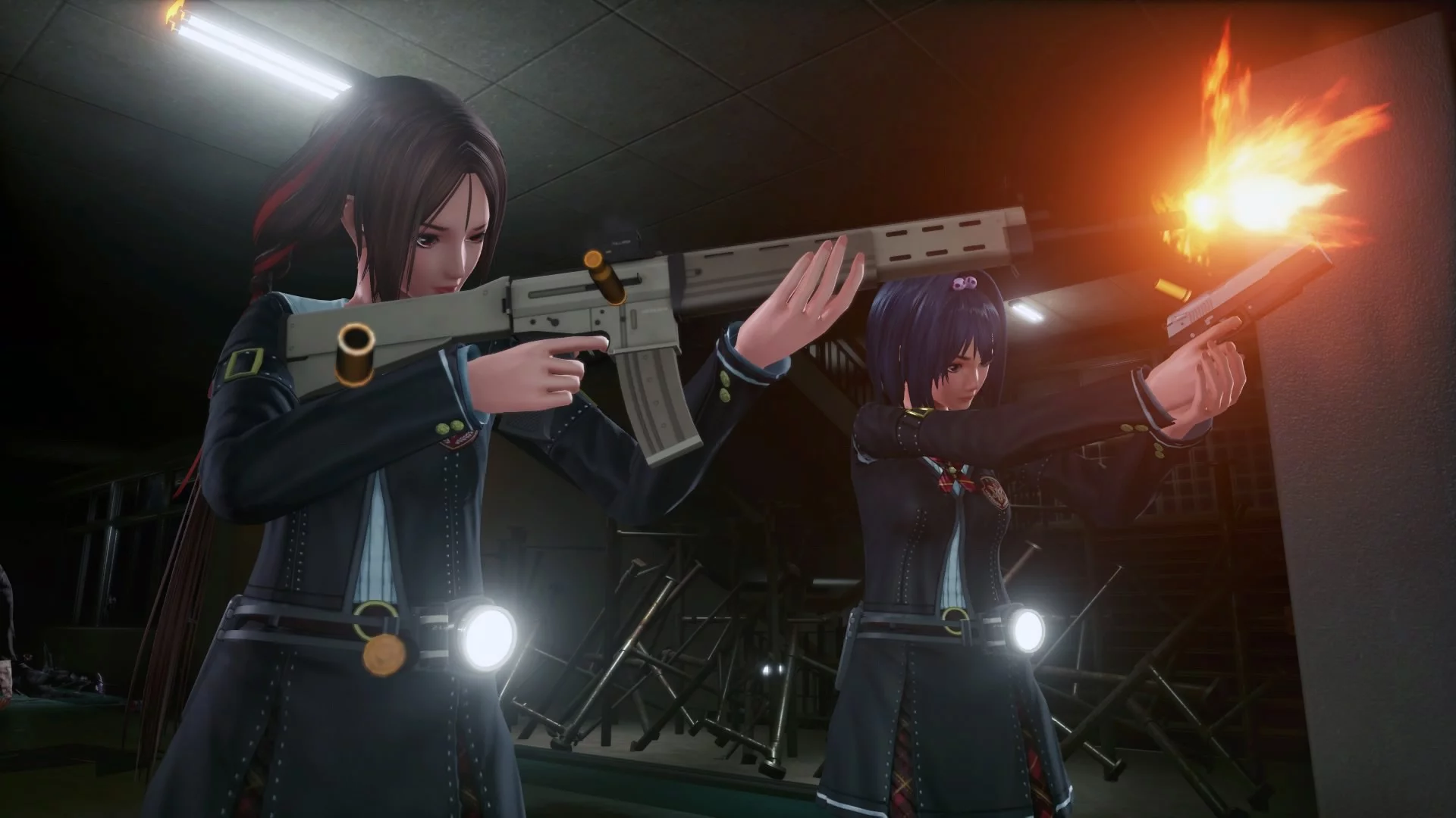 Изображение игры: SG/ZH: School Girl/Zombie Hunter