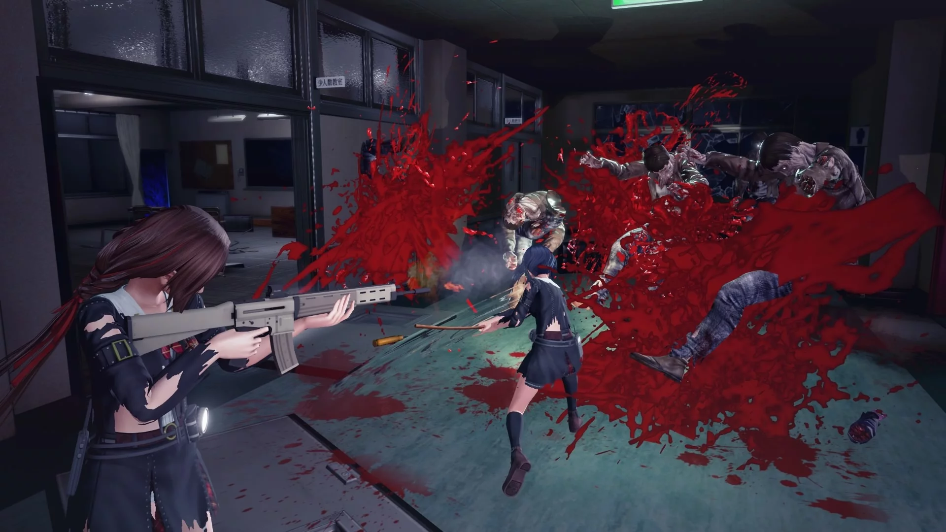 Изображение игры: SG/ZH: School Girl/Zombie Hunter