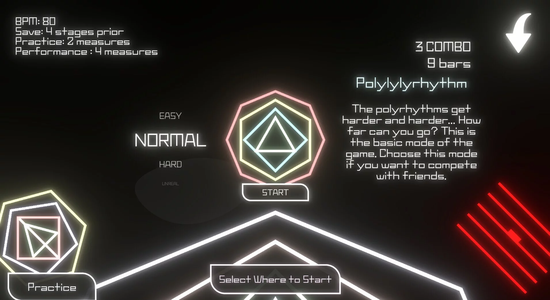 Изображение игры: Polylylyrhythm