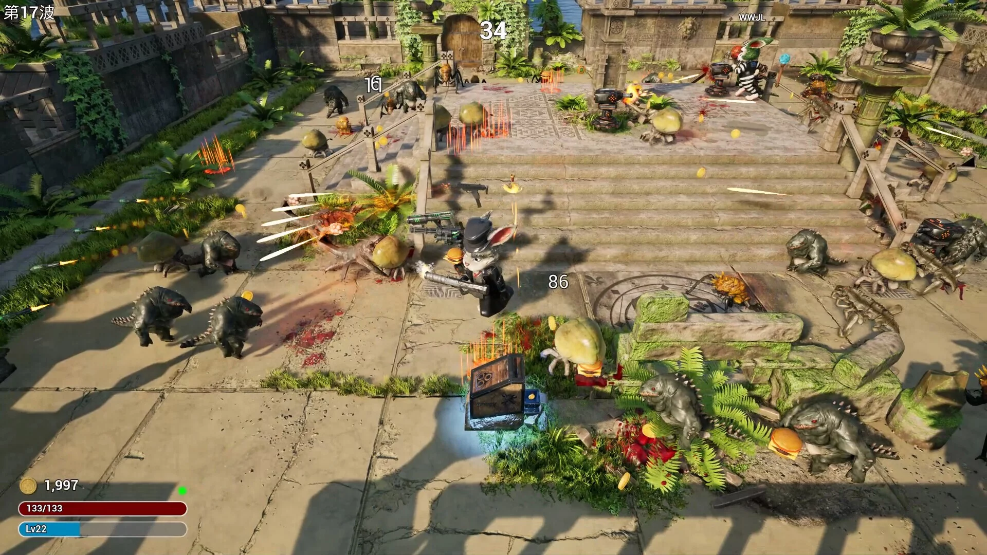 Изображение игры: Miracle Heroes: Temporal Bounty Hunter