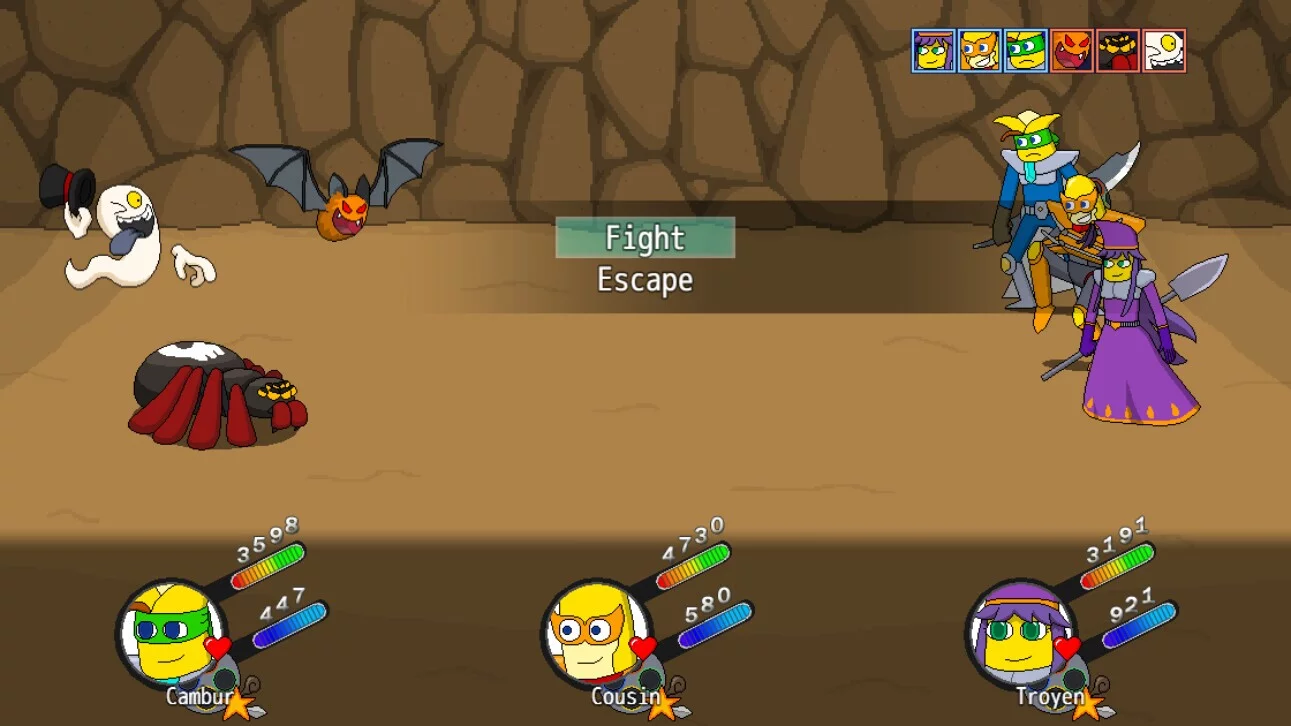 Изображение игры: Super Cambur The Sacred Orbs