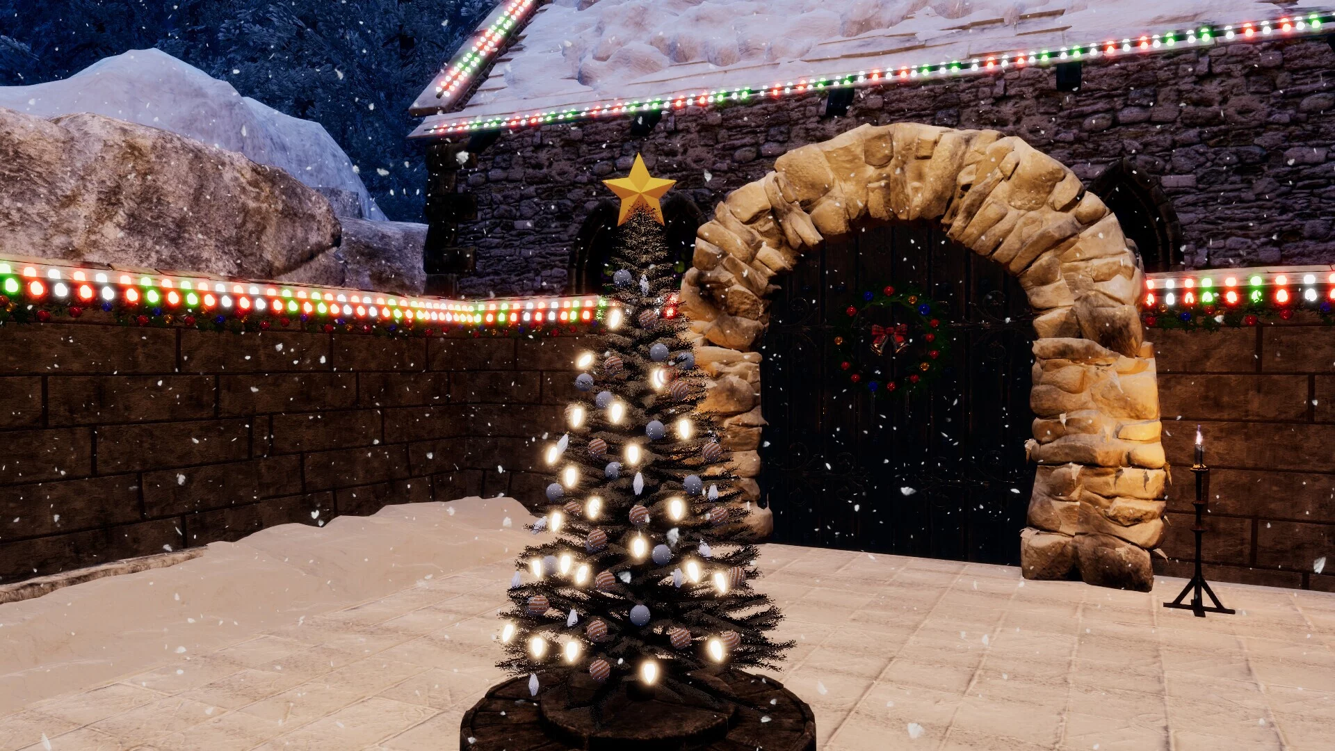 Изображение игры: Christmas Tree Decorator