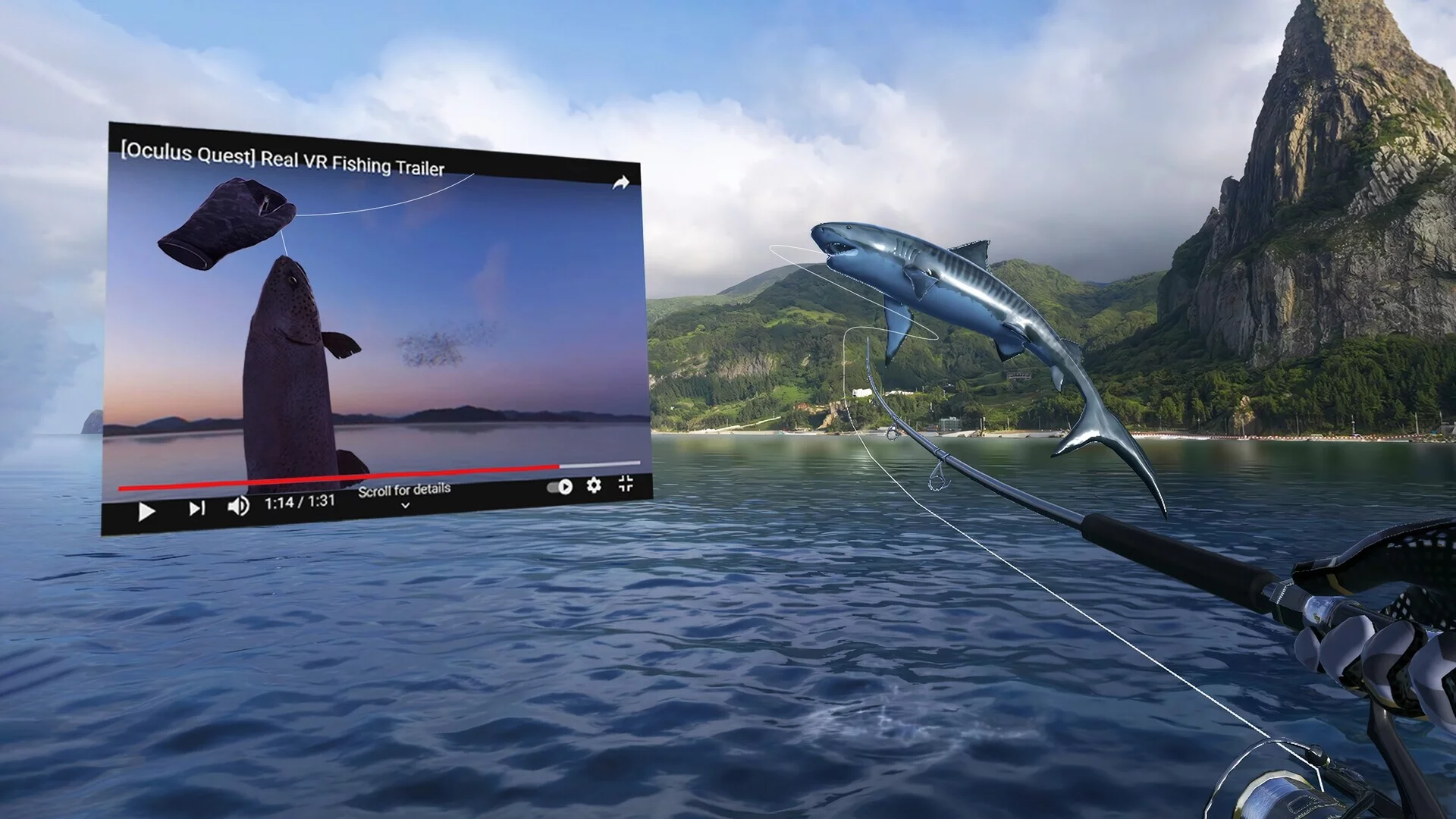Изображение игры: Real VR Fishing