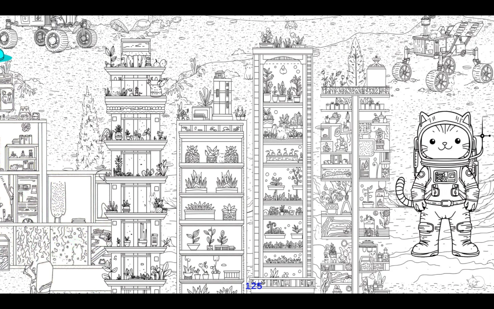 Изображение игры: Hidden Cats of Mars