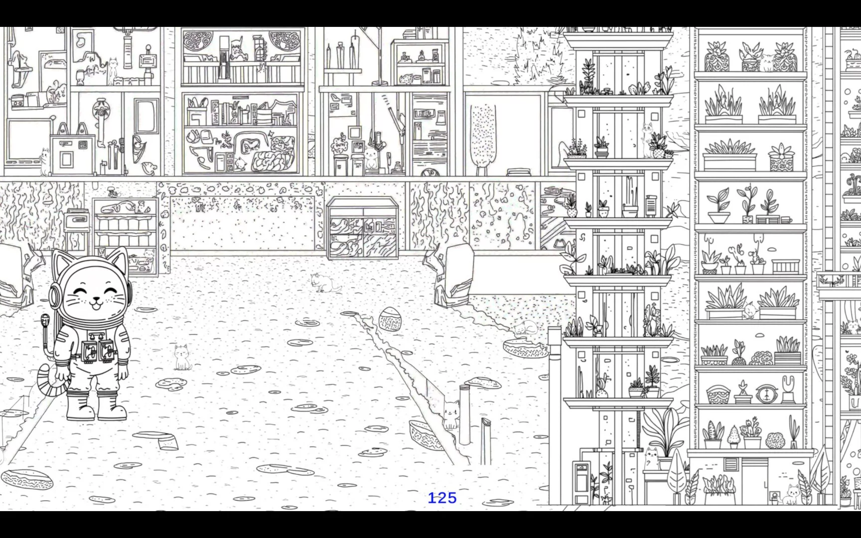 Изображение игры: Hidden Cats of Mars
