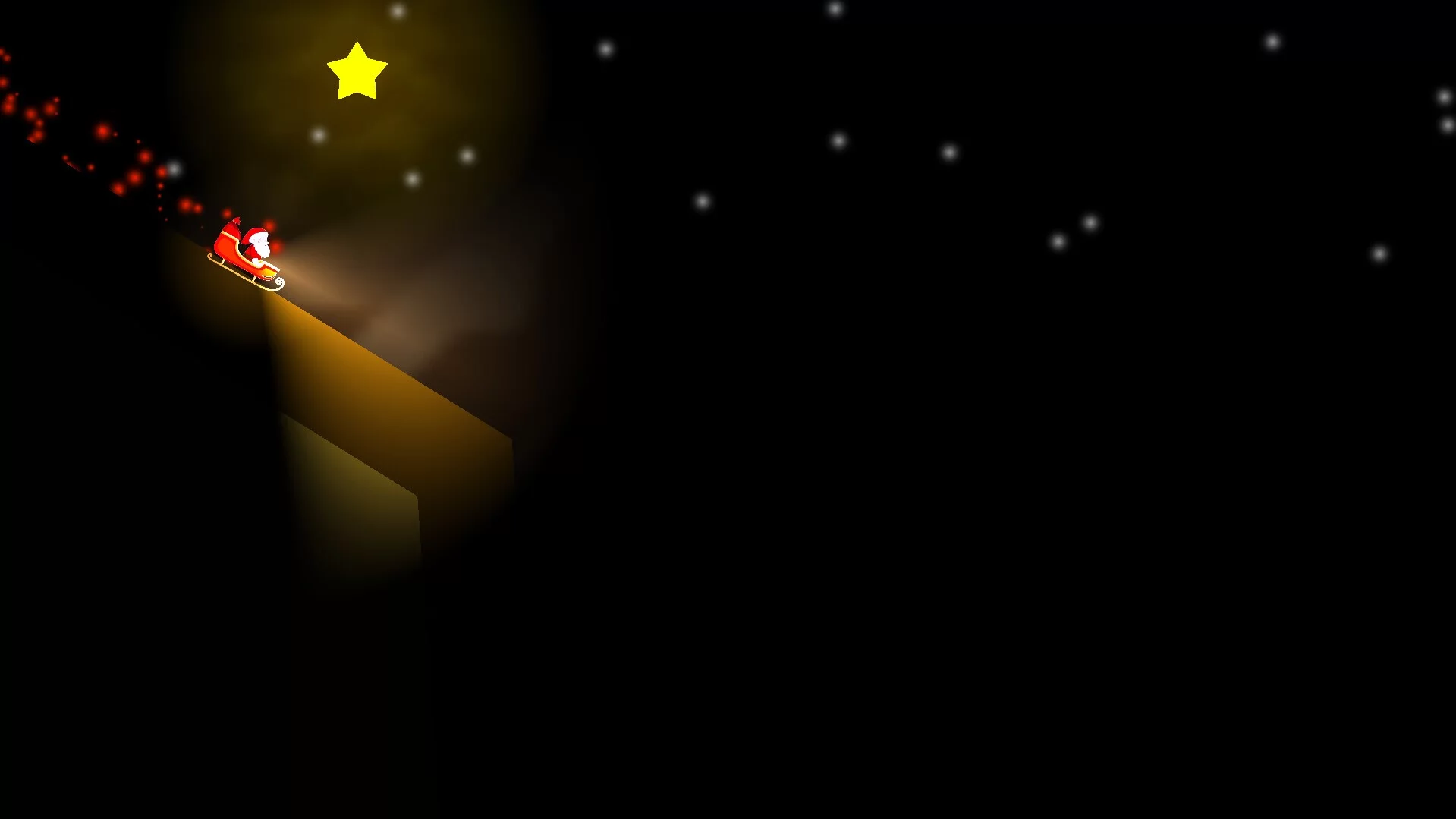 Изображение игры: Santa Slides to Town