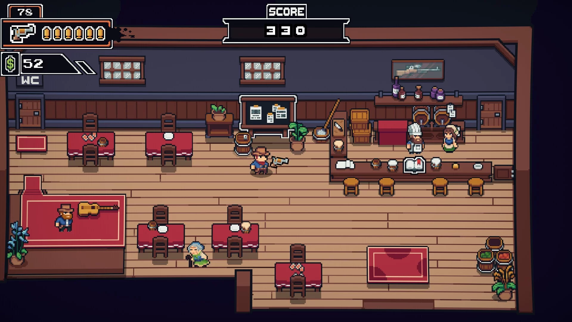 Изображение игры: Gunslinger Express