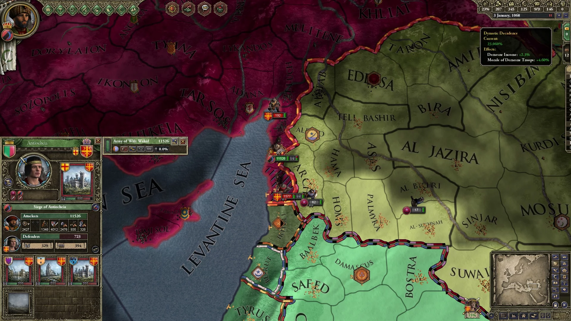 Изображение игры: Crusader Kings II: Sword of Islam