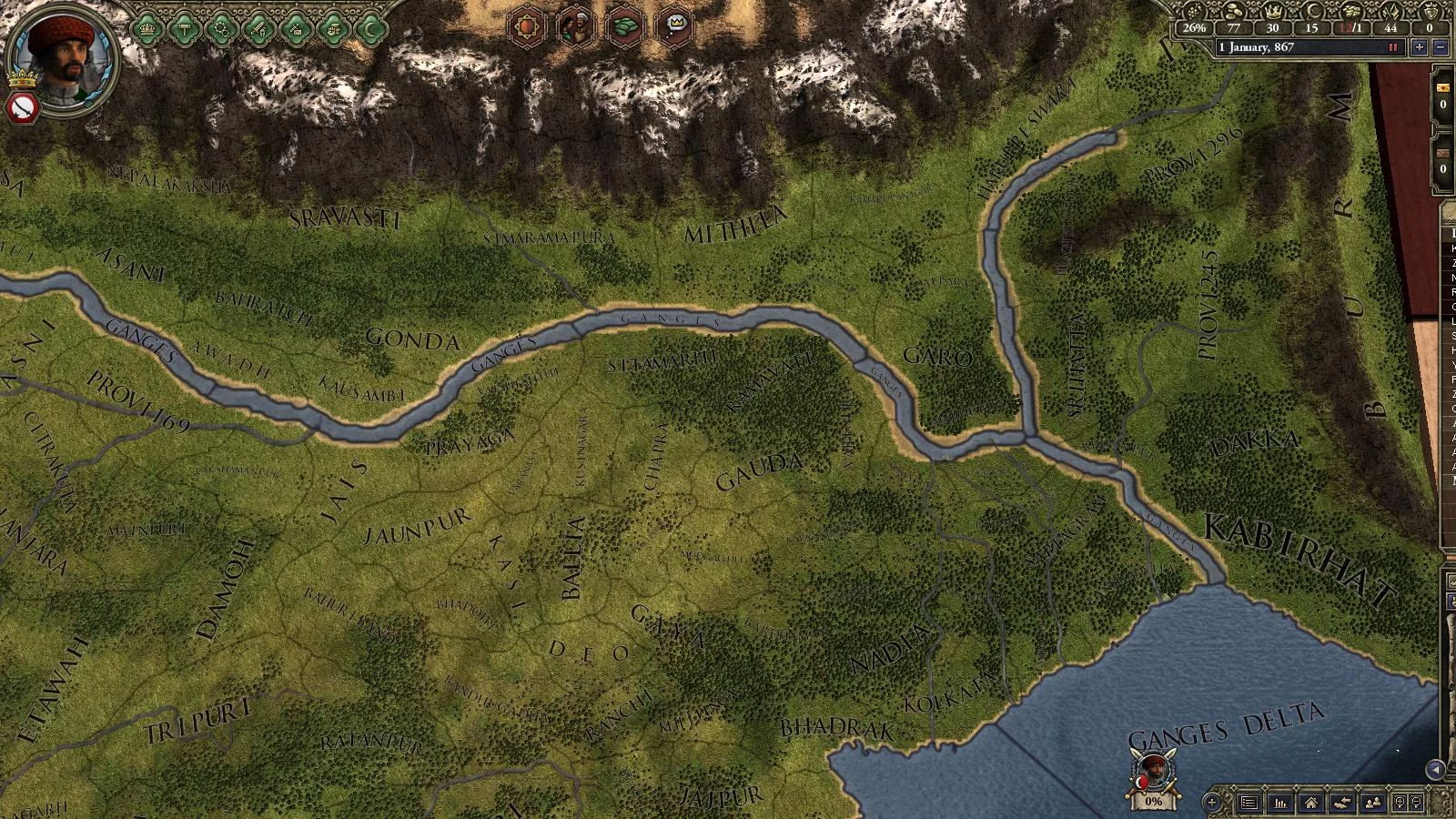 Изображение игры: Crusader Kings II: Rajas of India