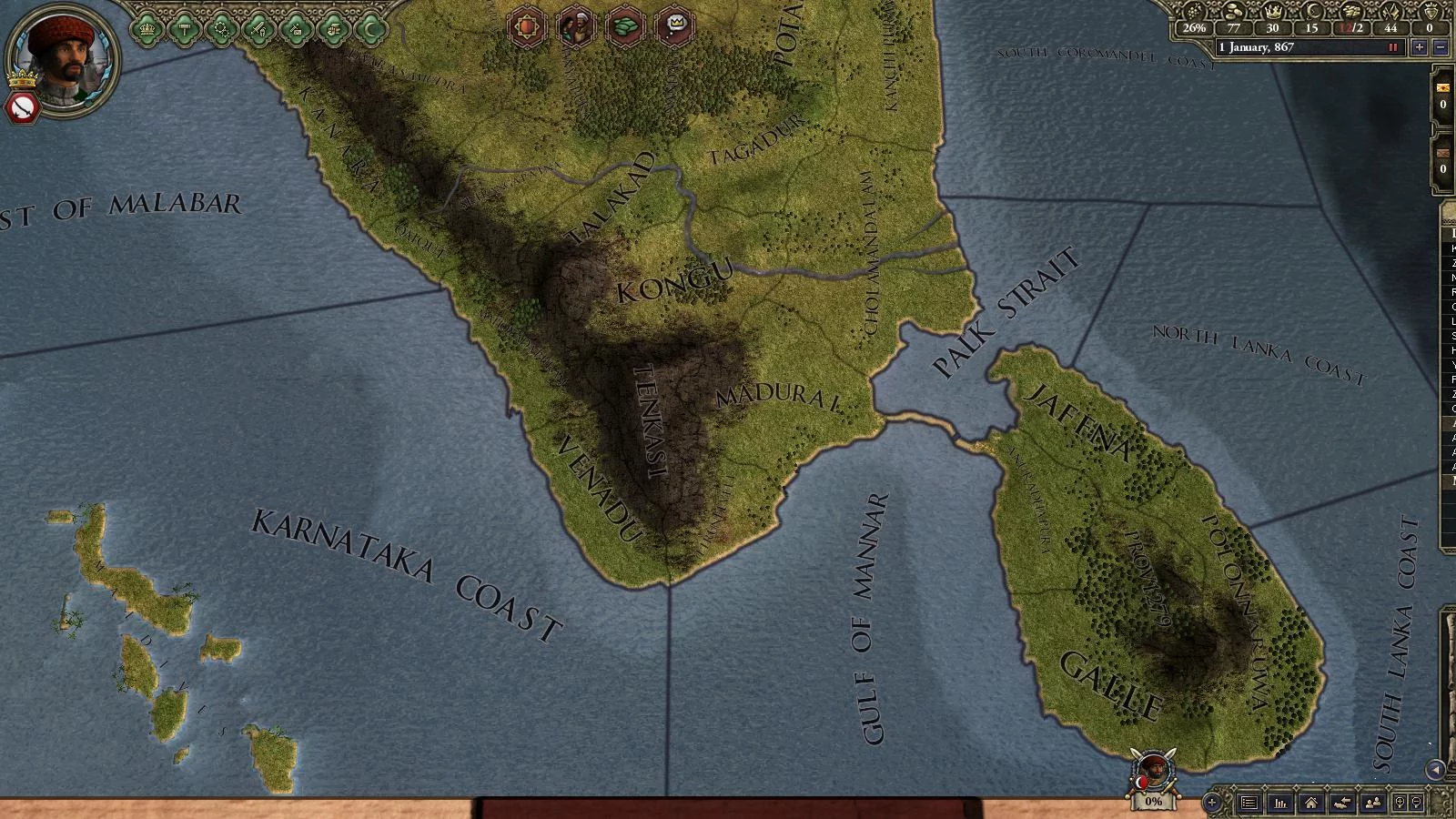Изображение игры: Crusader Kings II: Rajas of India