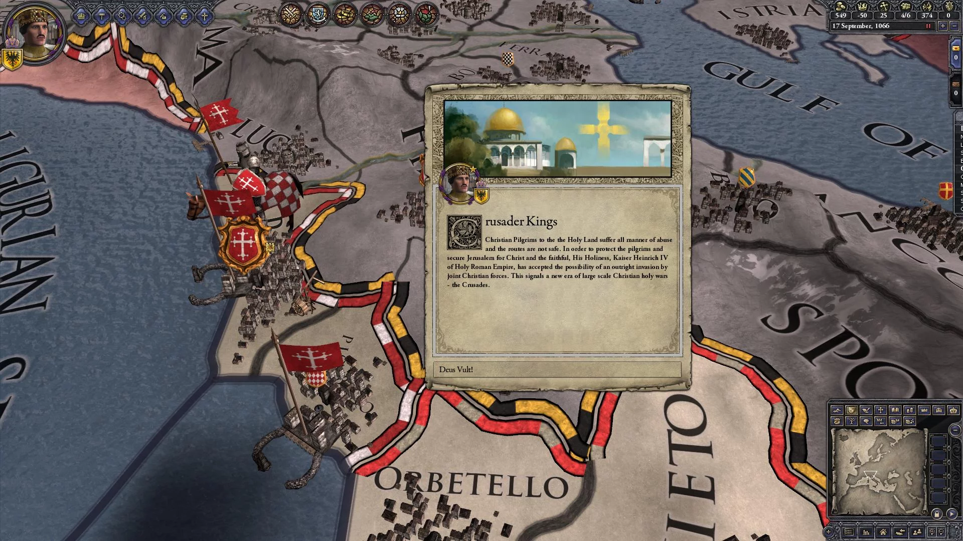 Изображение игры: Crusader Kings II: Sons of Abraham
