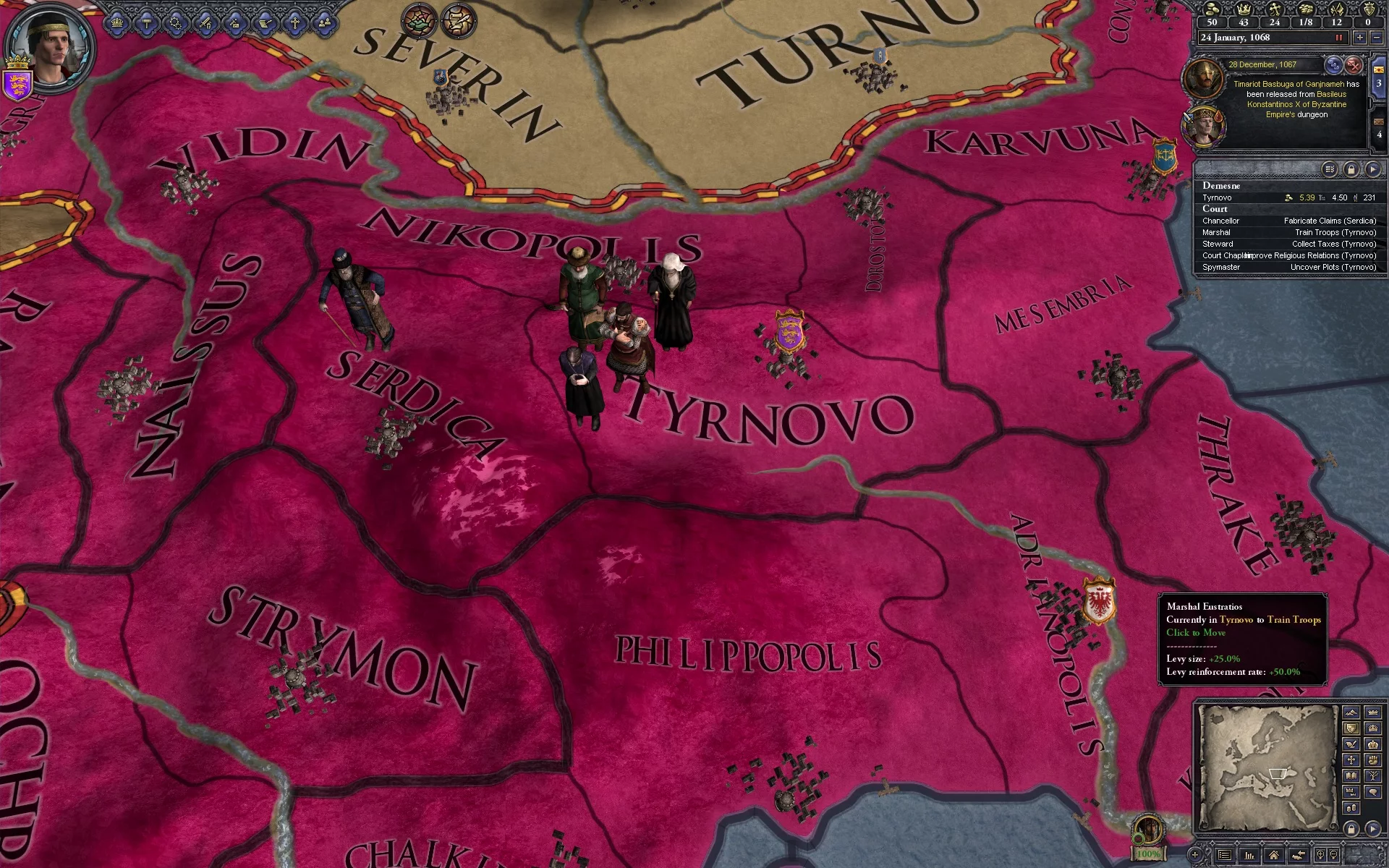 Изображение игры: Crusader Kings II: Legacy of Rome