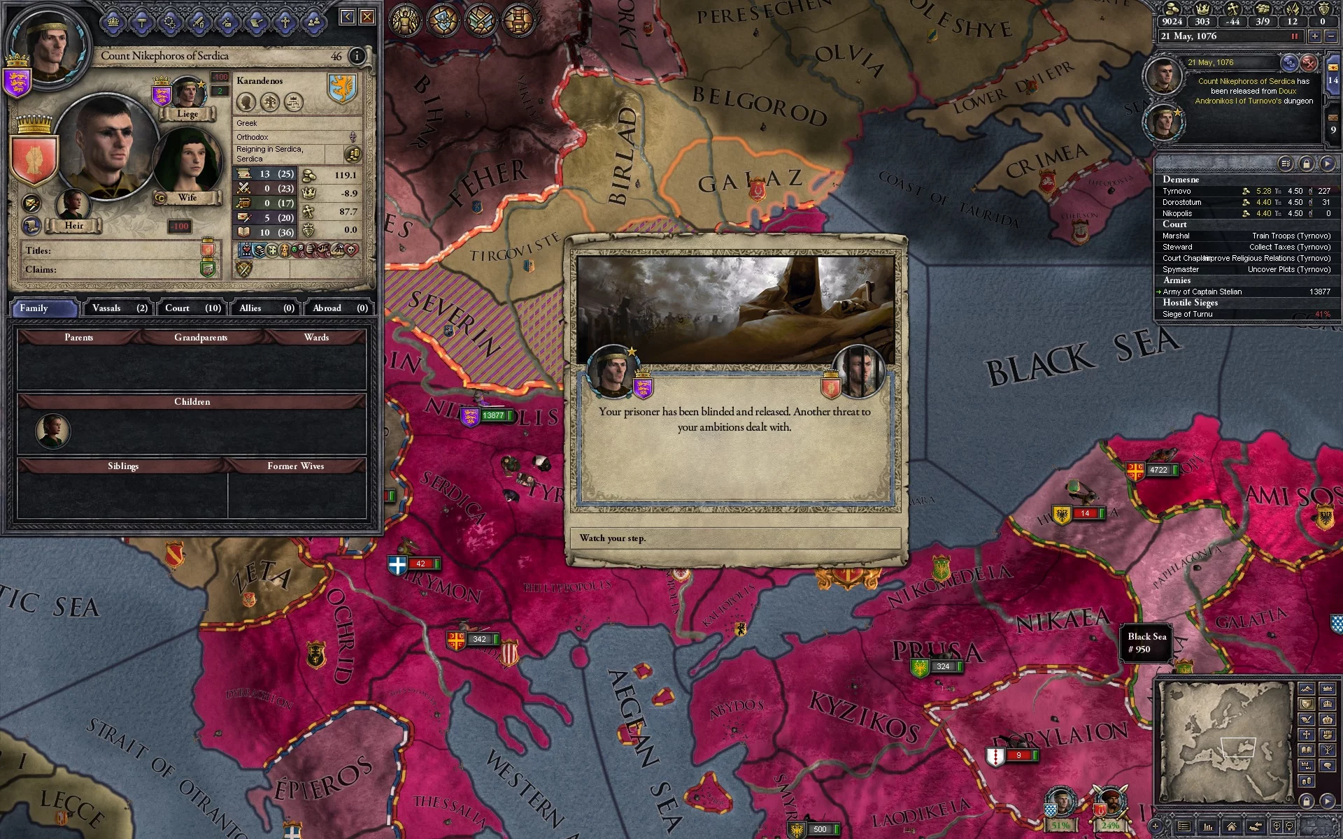 Изображение игры: Crusader Kings II: Legacy of Rome