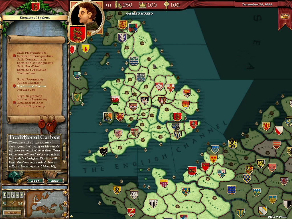 Изображение игры: Crusader Kings: Deus Vult