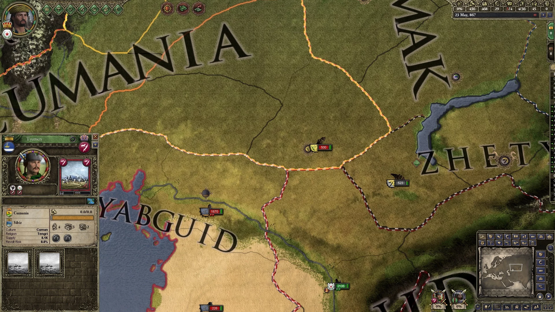 Изображение игры: Crusader Kings II: Horse Lords
