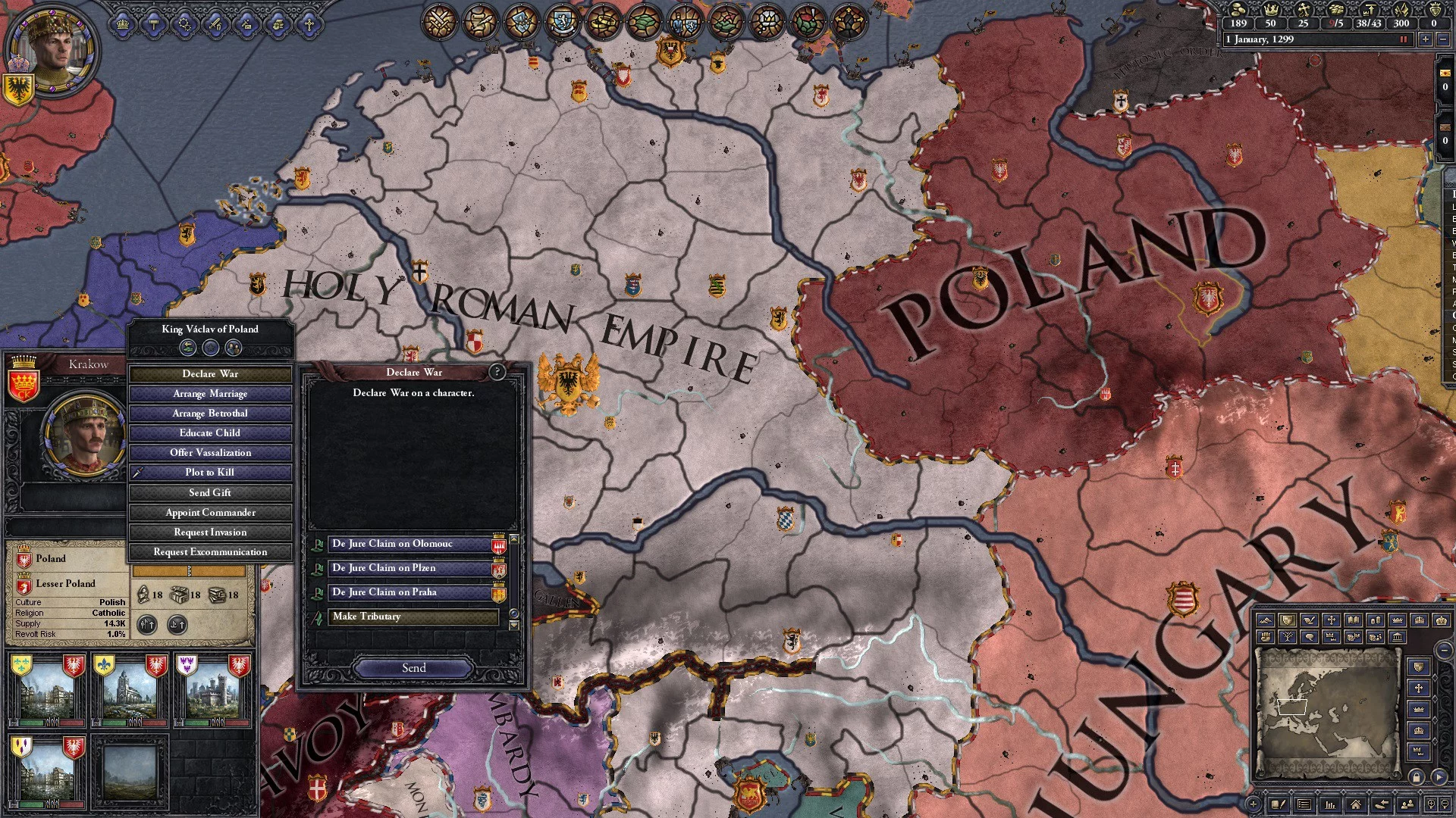 Изображение игры: Crusader Kings II: Horse Lords