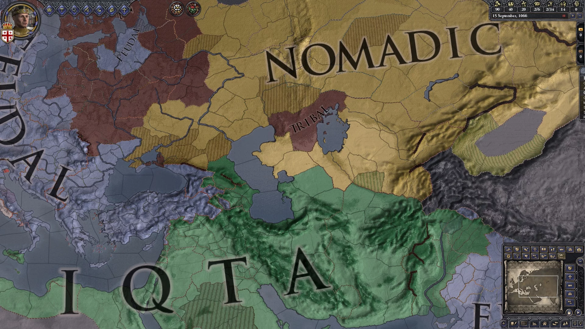 Изображение игры: Crusader Kings II: Horse Lords