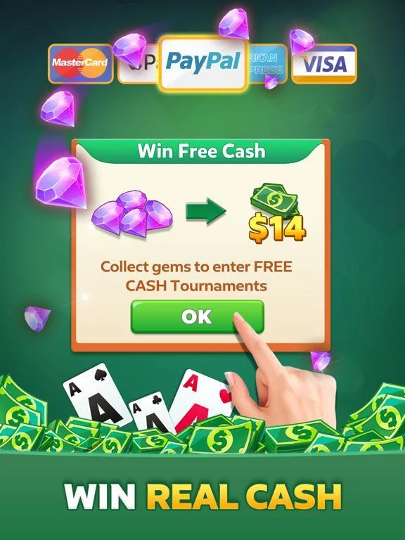 Изображение игры: Solitaire Clash: Win Real Cash