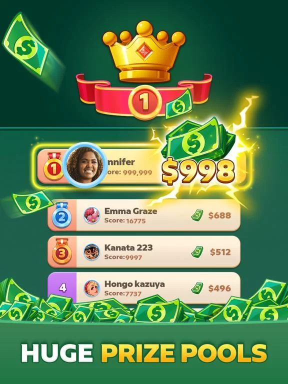 Изображение игры: Solitaire Clash: Win Real Cash