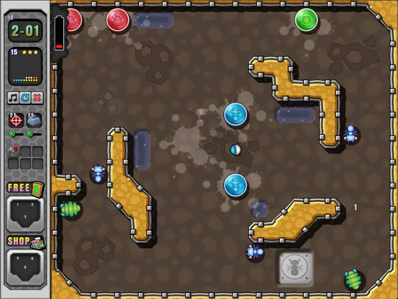 Изображение игры: Blast-a-bug!
