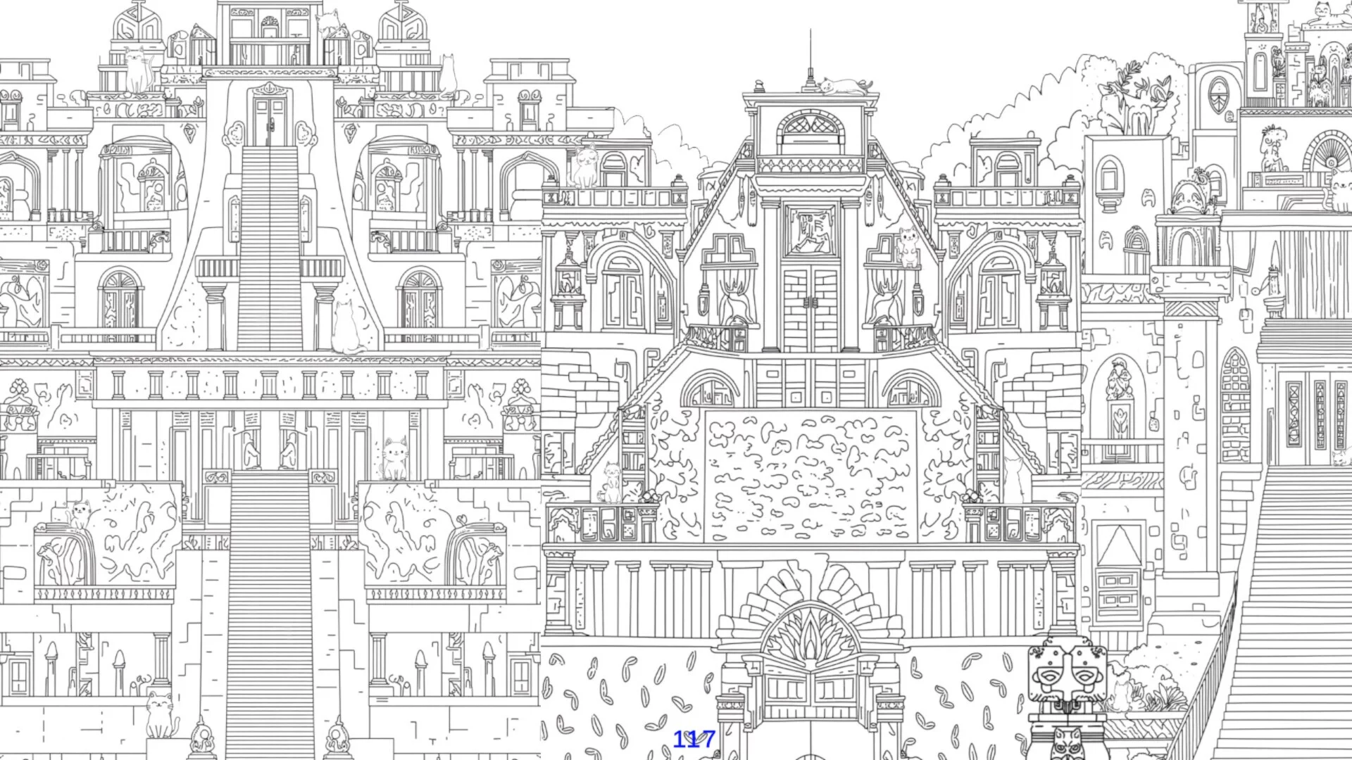 Изображение игры: Hidden Cats of Mayan