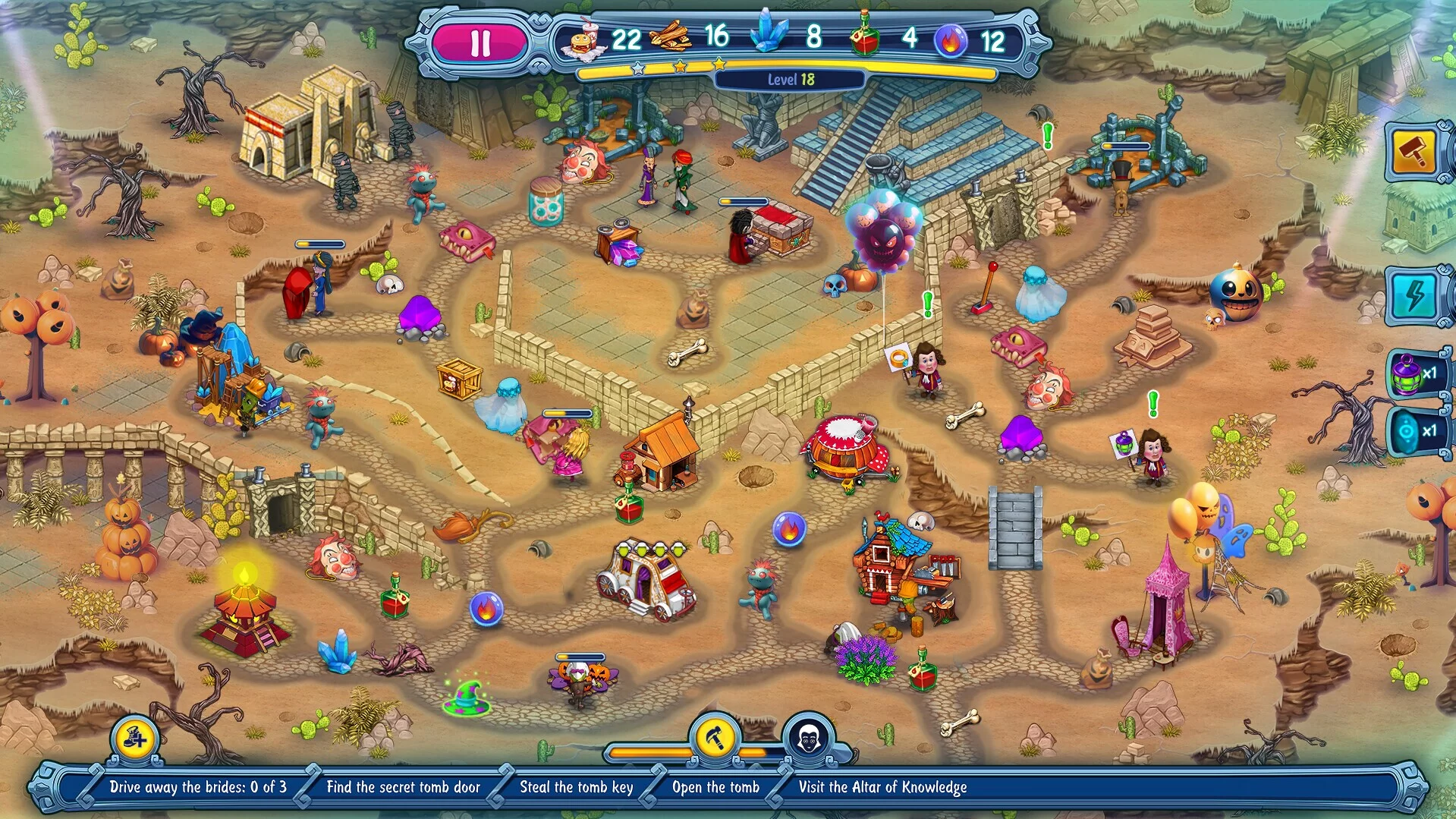 Изображение игры: Incredible Dracula: Academy of Shadows
