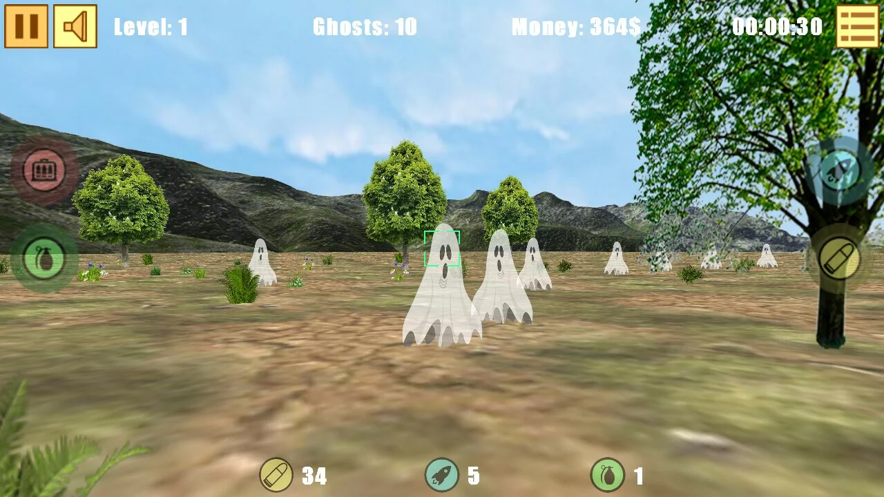 Изображение игры: Ghosts Attack