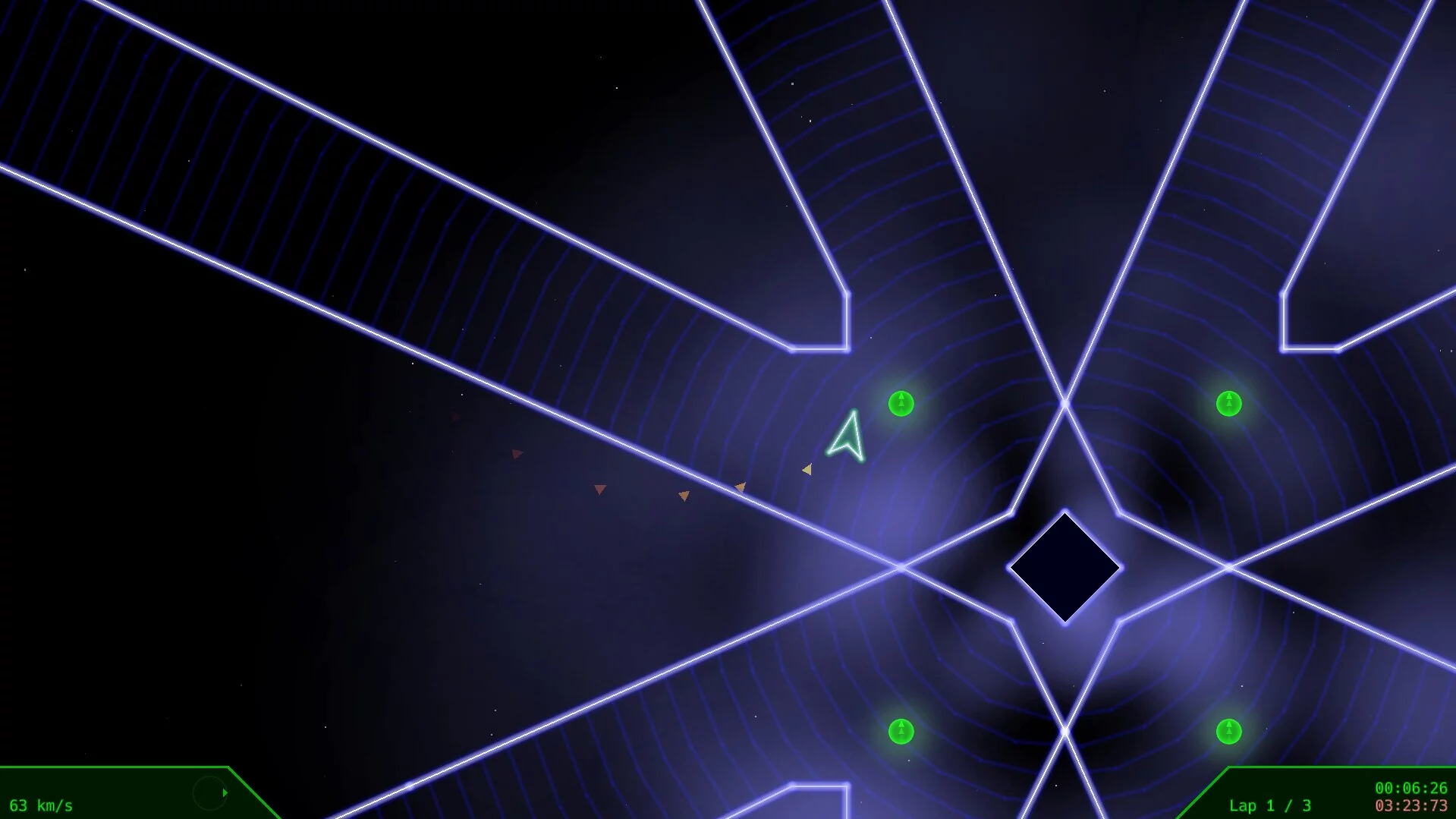 Изображение игры: Cosmic Racer