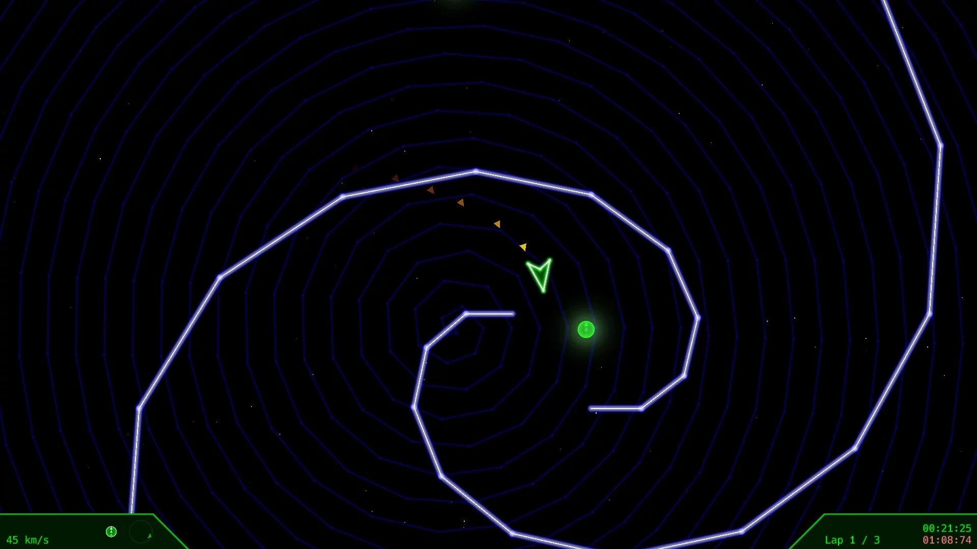 Изображение игры: Cosmic Racer