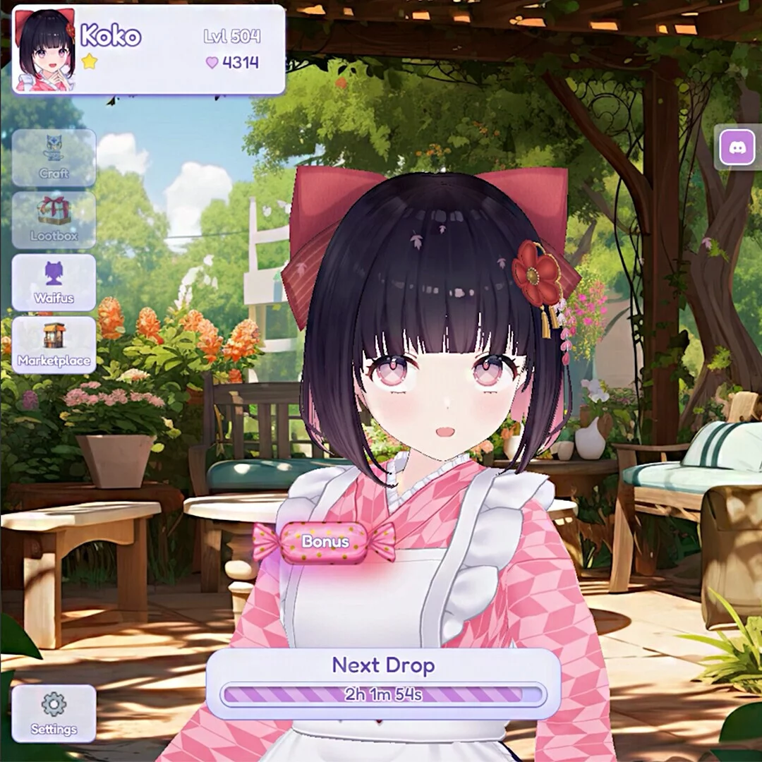 Изображение игры: Waifu