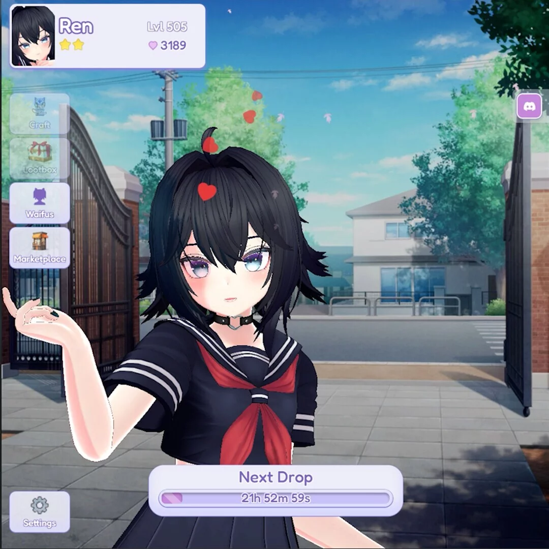 Изображение игры: Waifu