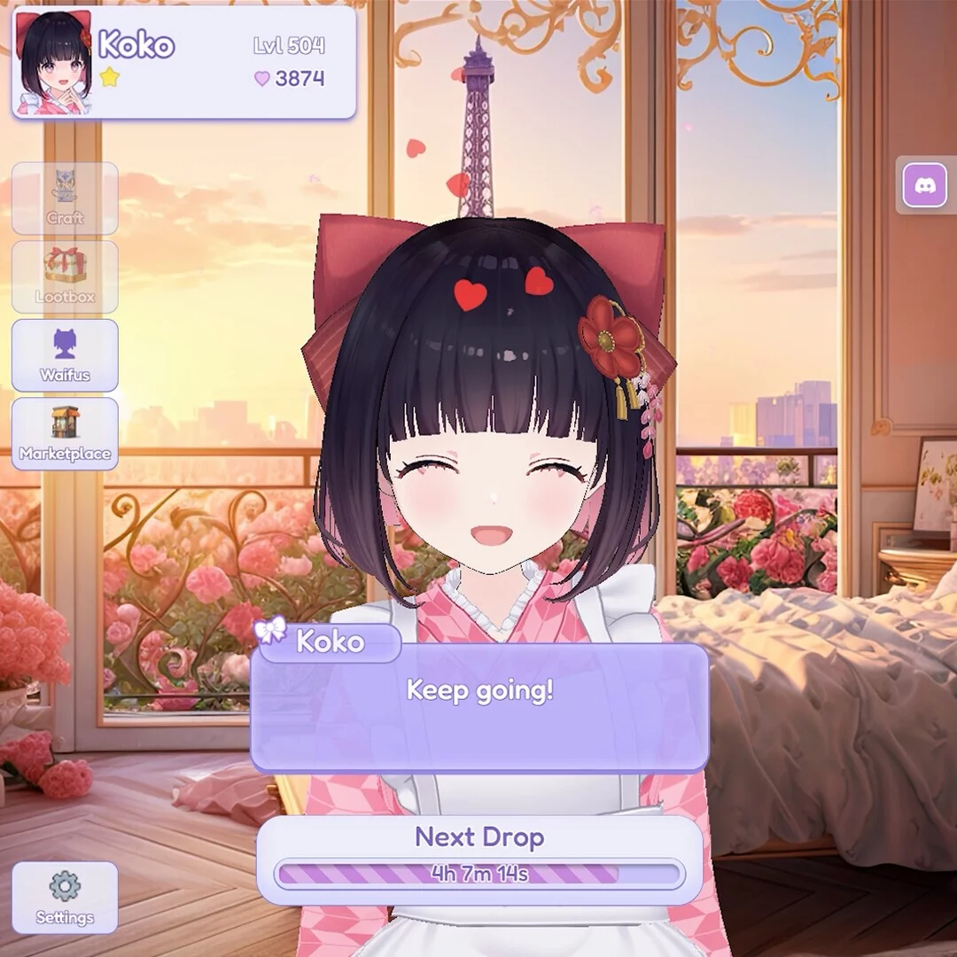 Изображение игры: Waifu