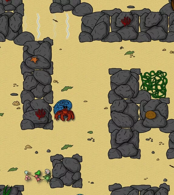 Изображение игры: CrabbleUp