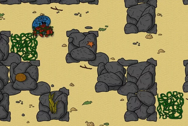Изображение игры: CrabbleUp