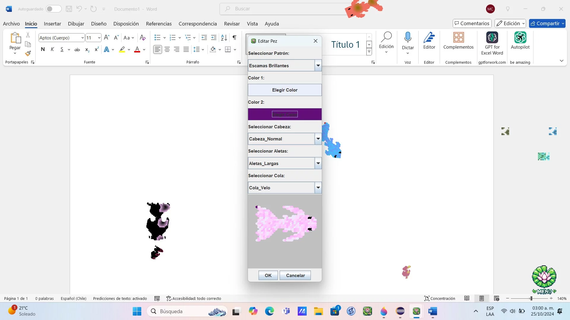 Изображение игры: Acuaria Pet Desktop