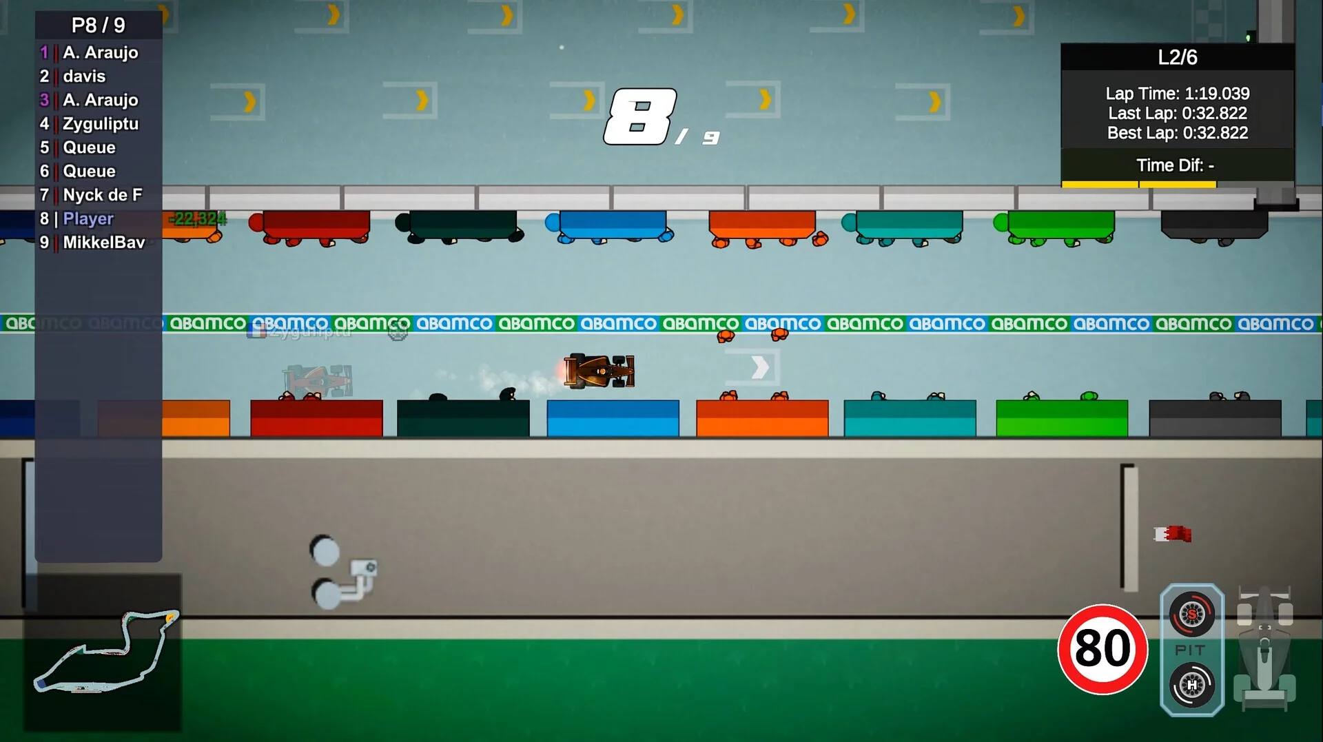 Изображение игры: F2D - Steer To Persevere